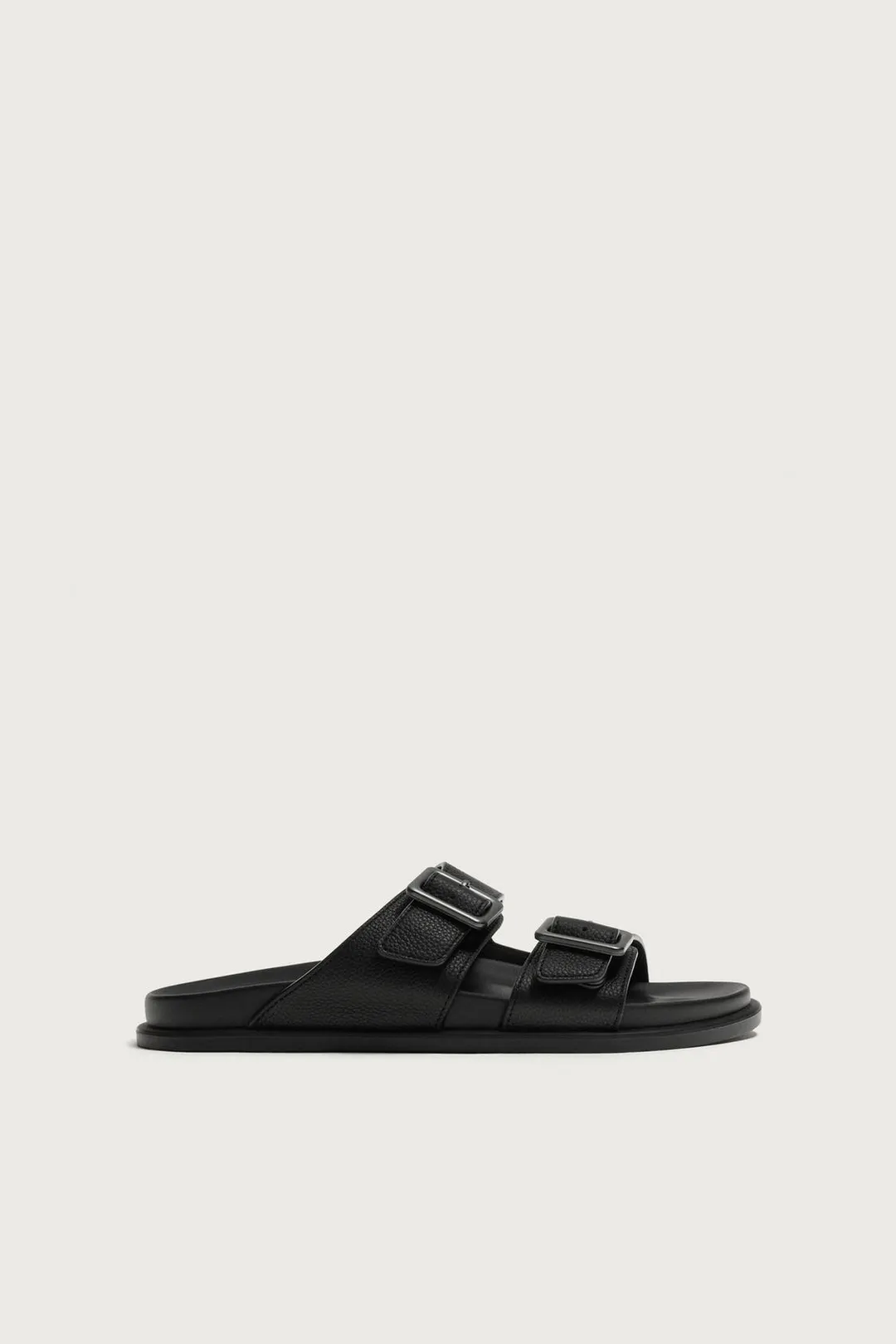 Сандалии из кожи с ремешками, Zara