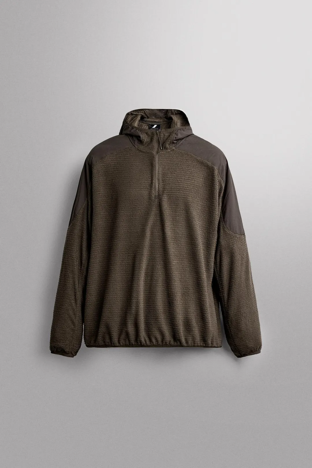 Худи из фактурного флиса, Zara