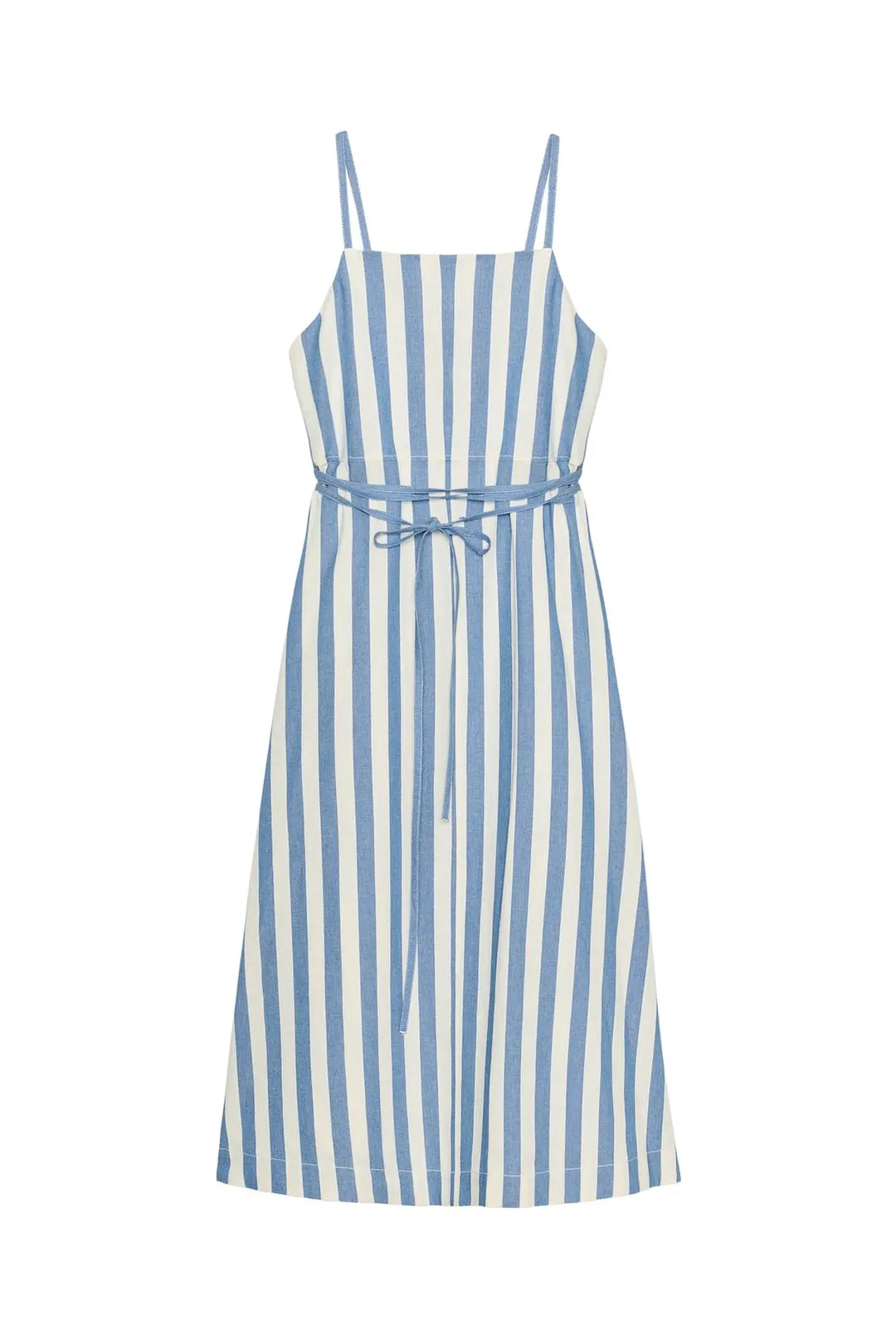 Платье миди в полоску ZW Collection, Zara