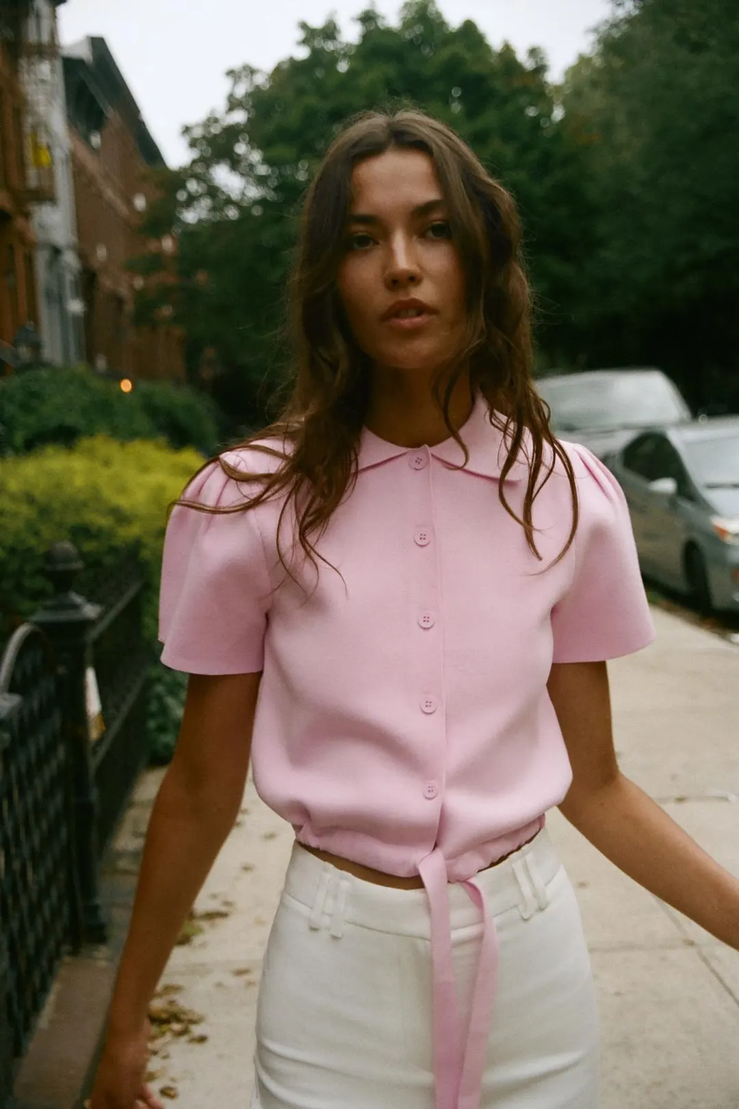 Кардиган вязаный с узлом, Zara