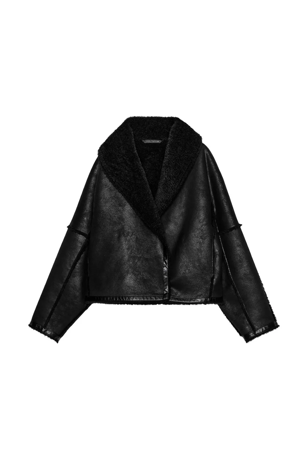 Куртка из искусственного меха ZW Collection, Zara