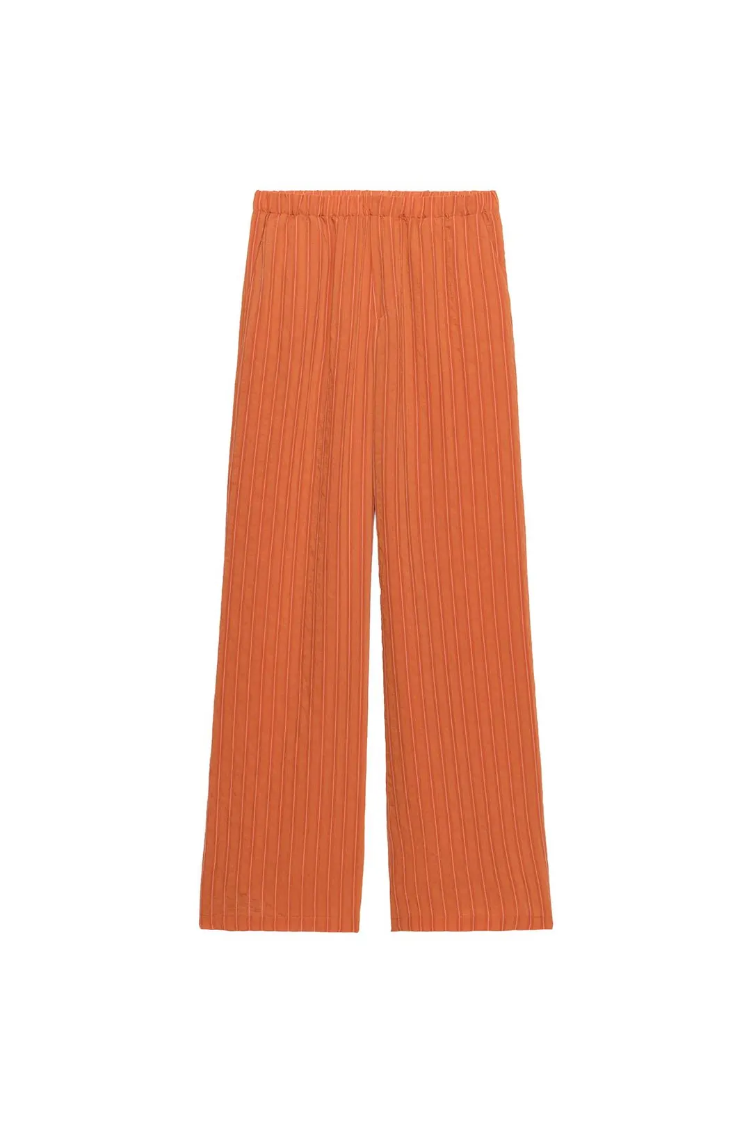 Брюки струящегося кроя в полоску, Zara
