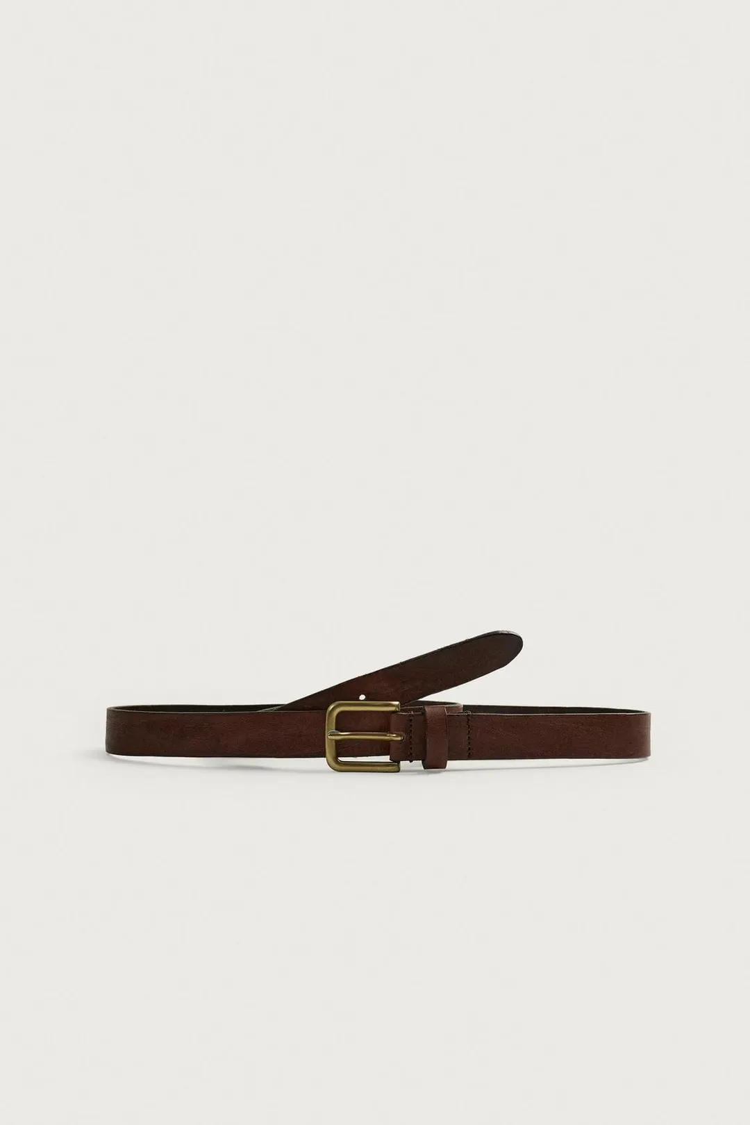 Ремень из кожи с винтажным эффектом Aaron Levine X Zara, Zara