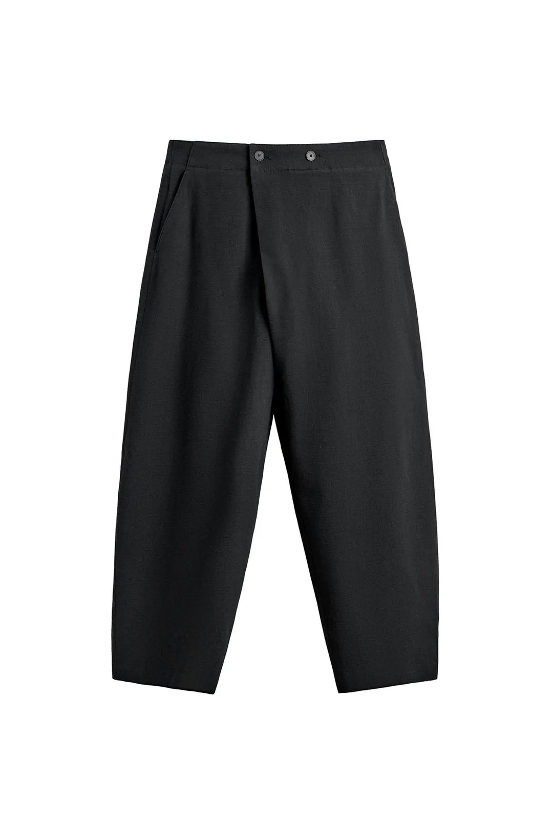 Брюки кроя баллон с запахом, Zara