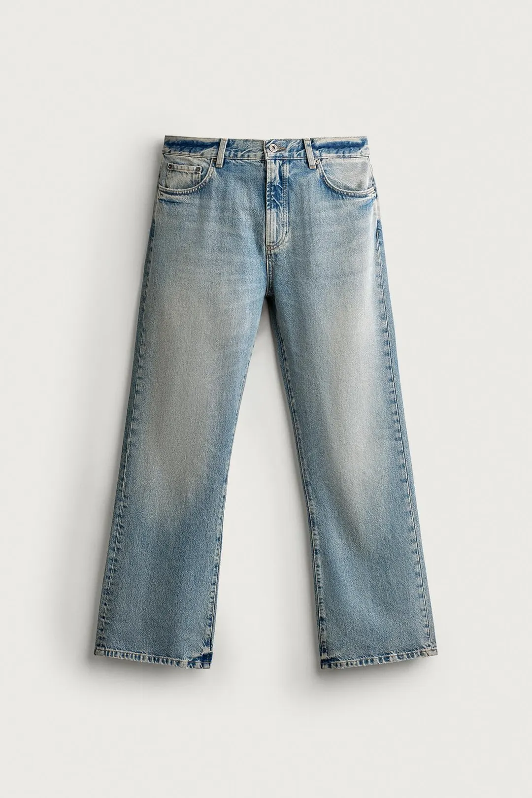 Джинсы расклешенного кроя, Zara