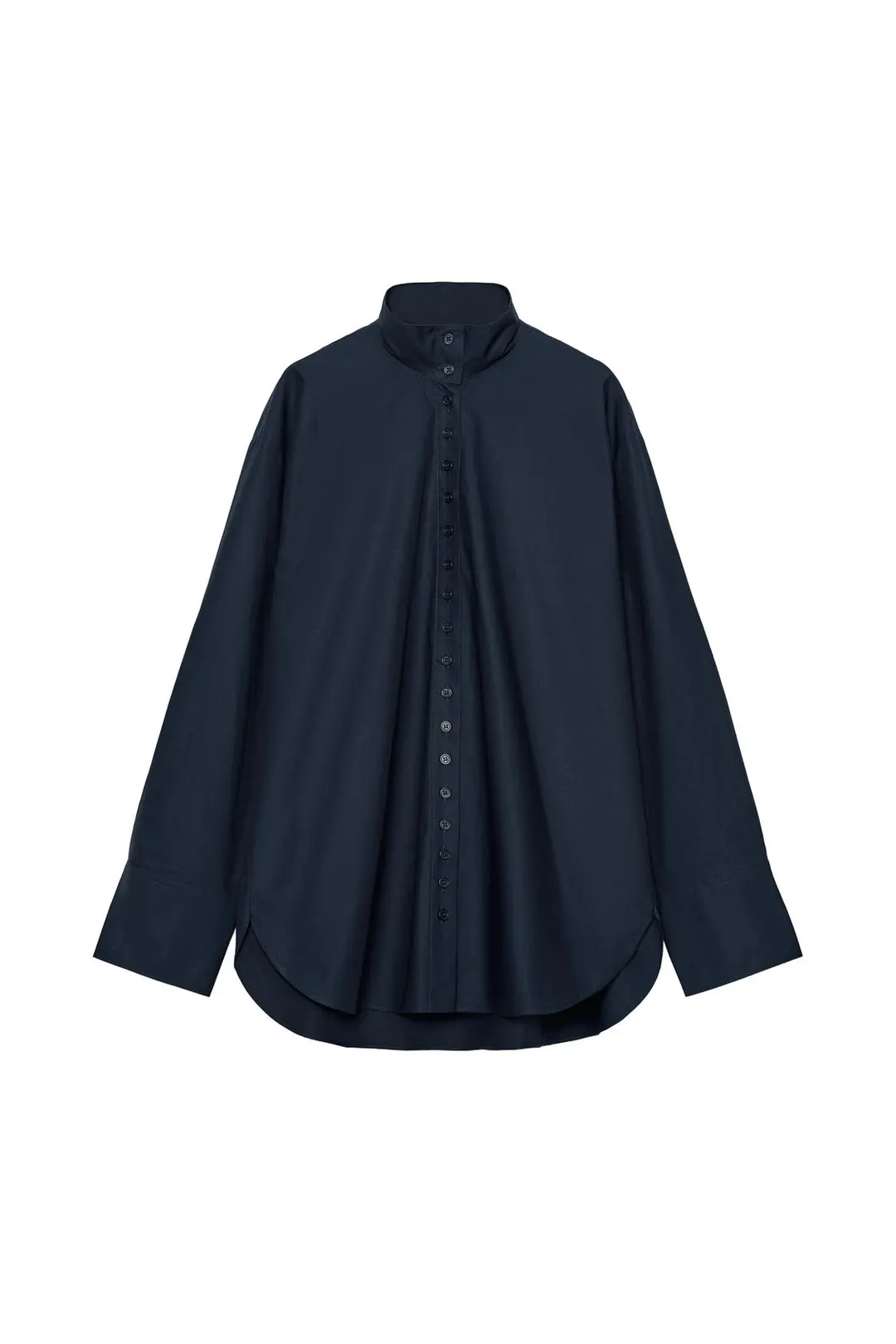 Рубашка с высоким воротником ZW Collection, Zara