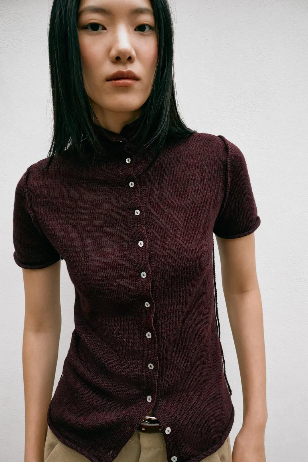 Кардиган с контрастной отделкой, Zara