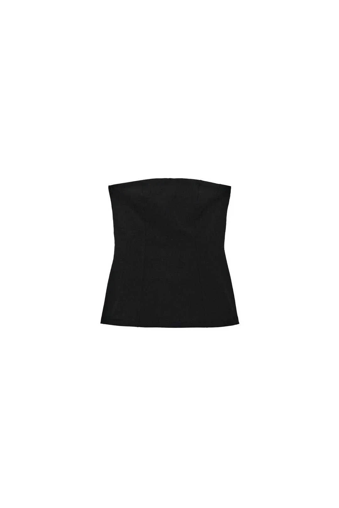 Эластичный топ-бандо с разрезами, Zara