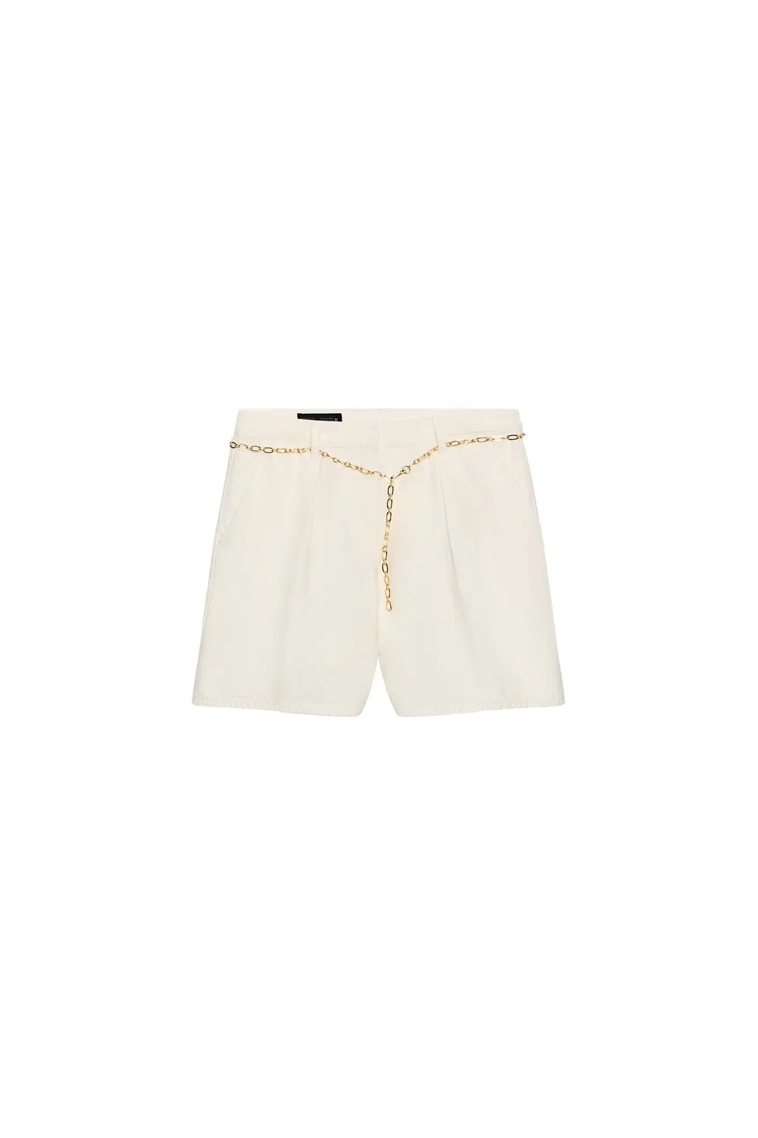 Джинсовые бермуды Z1975 с поясом-цепочкой, Zara