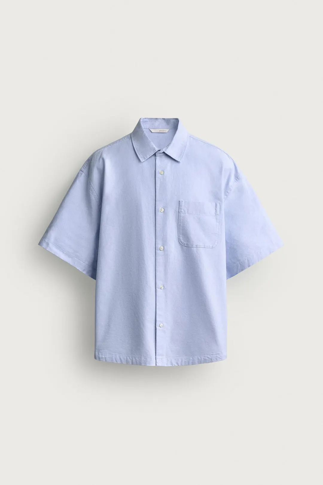 Рубашка оксфорд оверсайз, Zara