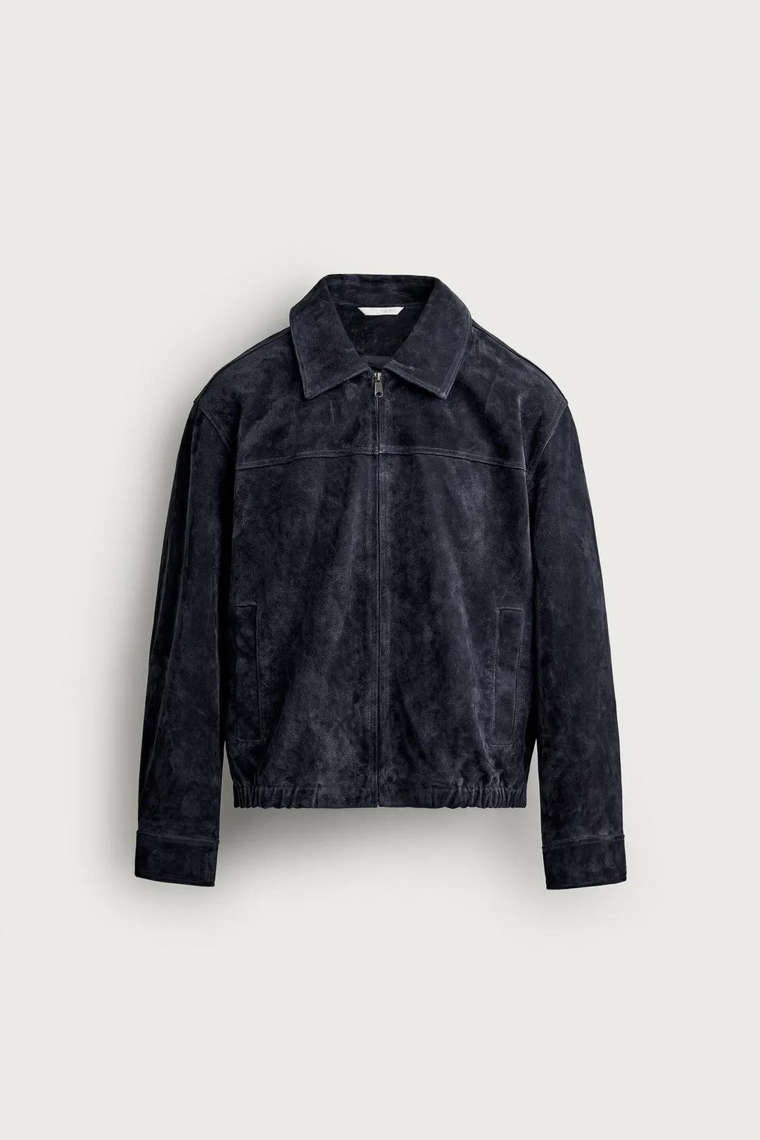Куртка прямого кроя из замши, Zara