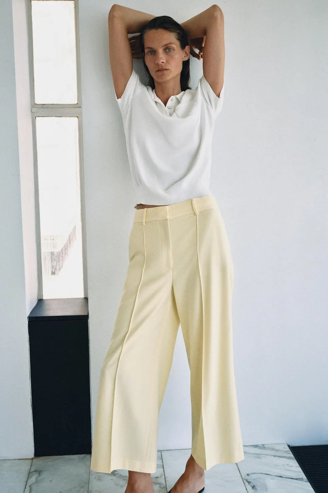 Брюки укороченные ZW Collection, Zara