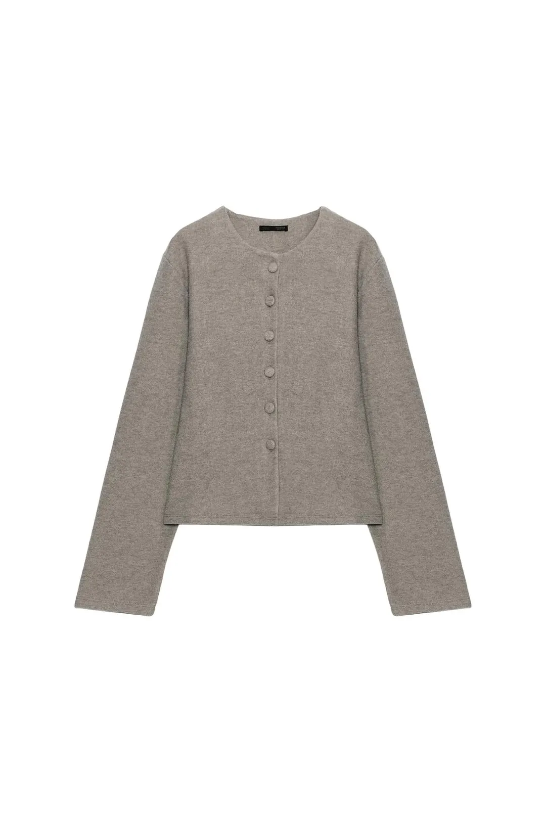 Приталенная куртка из мягкой ткани, Zara