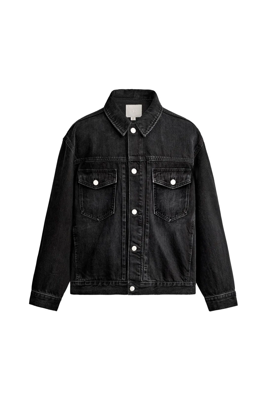 Джинсовая куртка оверсайз, Zara