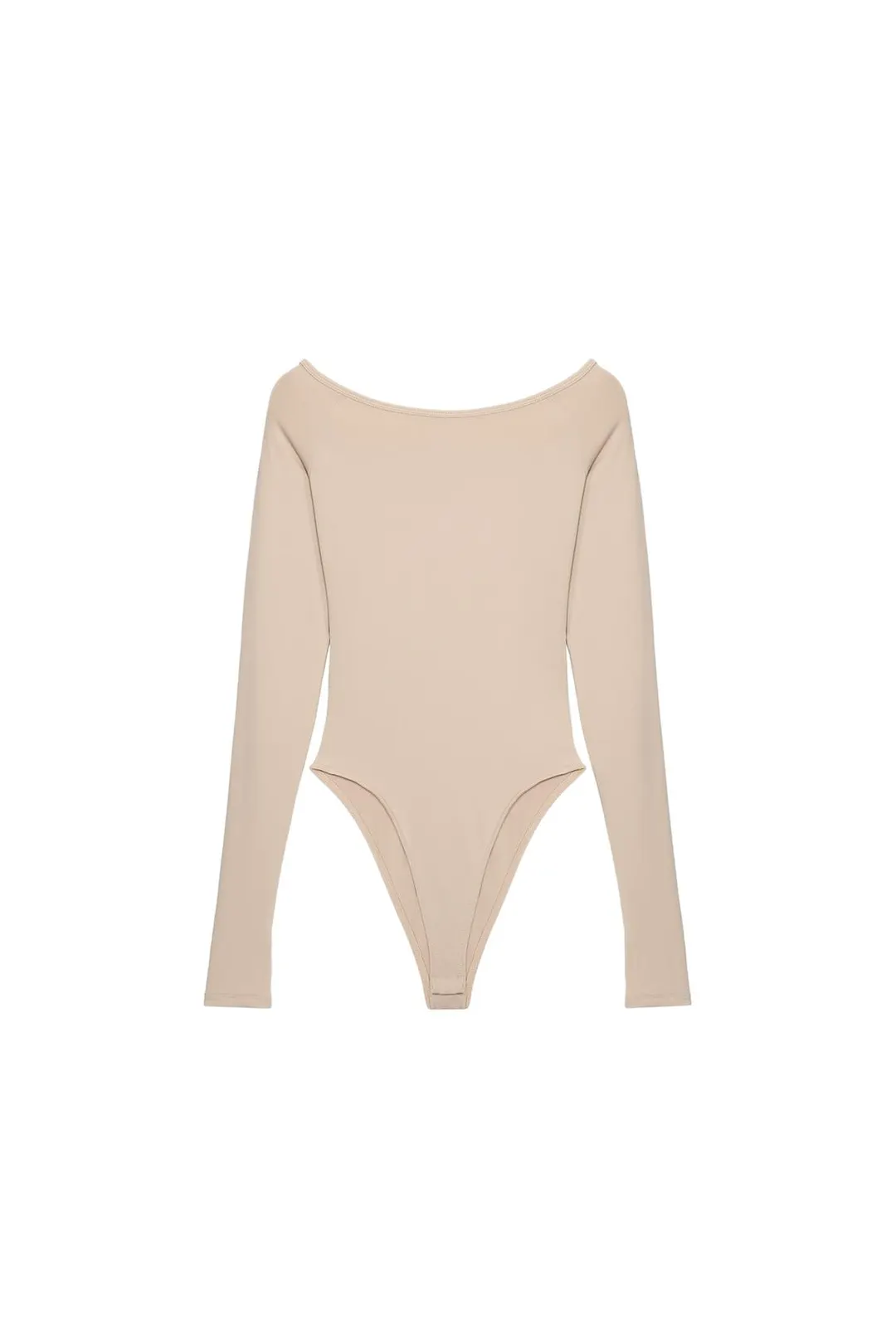 Мягкое боди с вырезом лодочкой, Zara