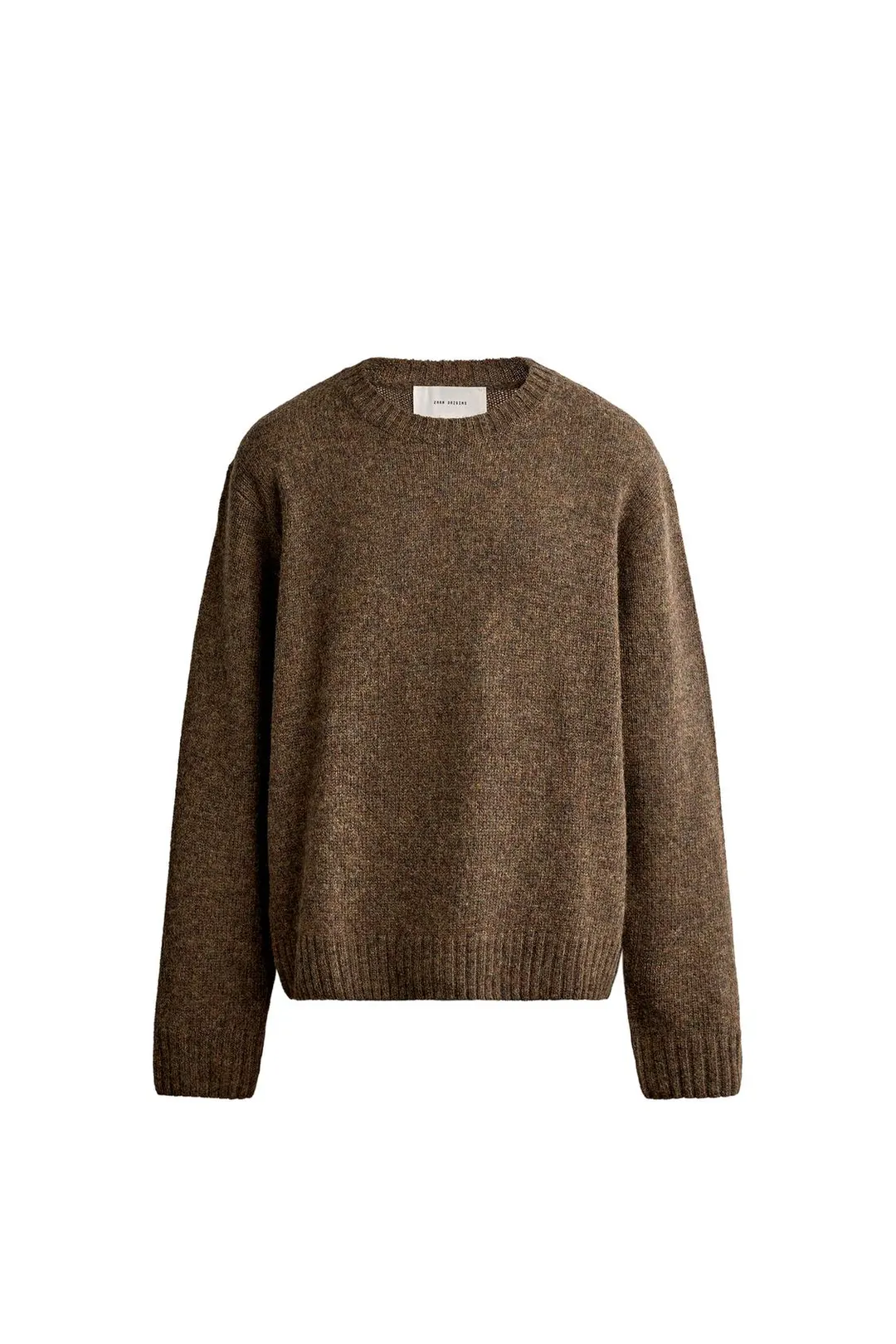Джемпер прямого кроя из 100% шерсти, Zara