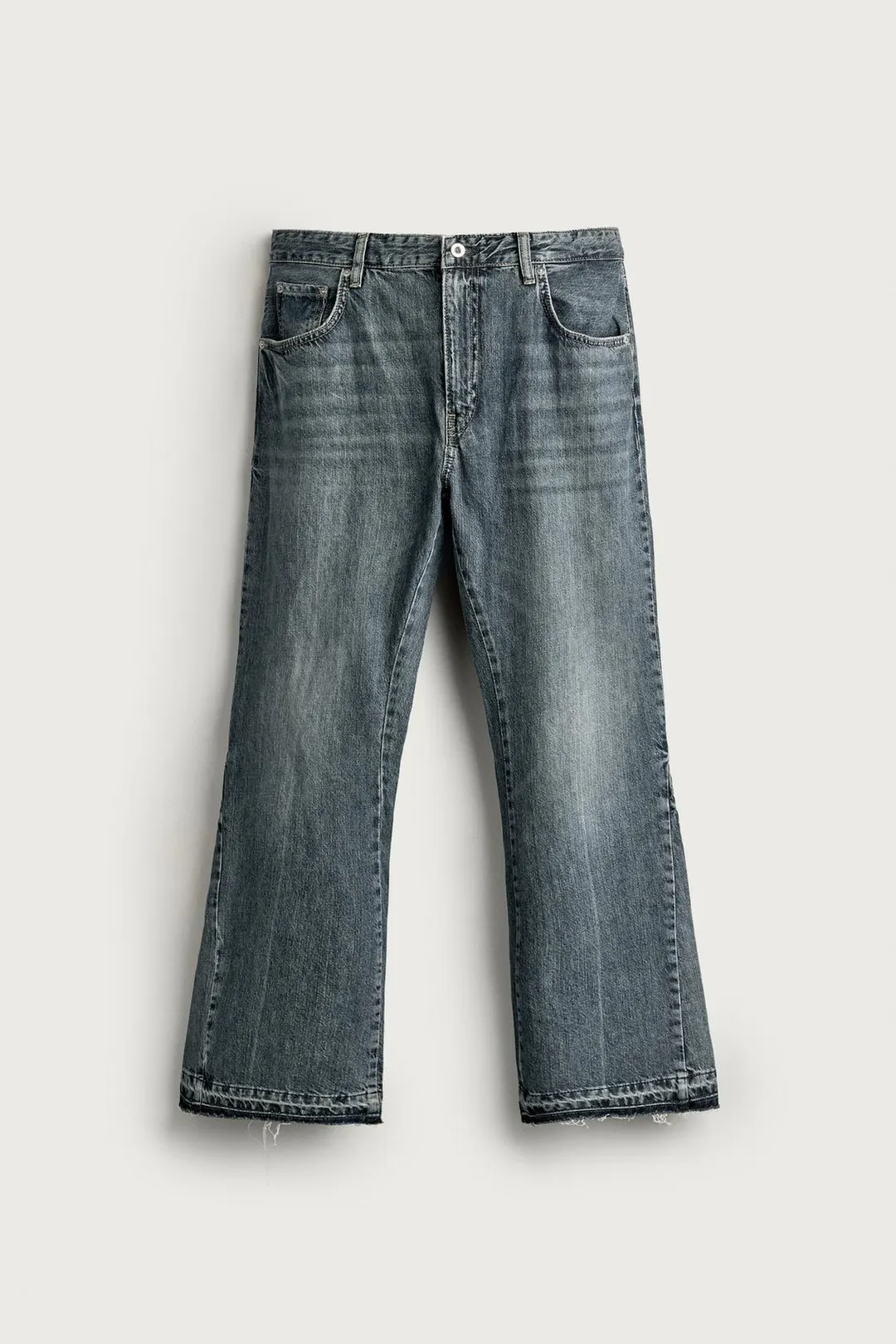 Джинсы расклешенного кроя, Zara
