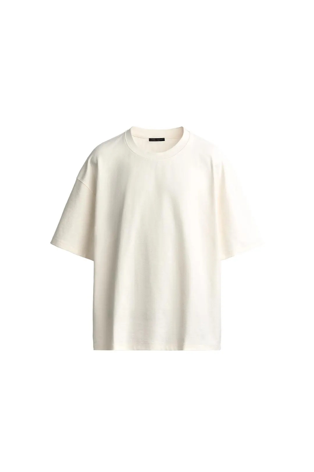 Футболка свободного кроя с декоративными швами, Zara