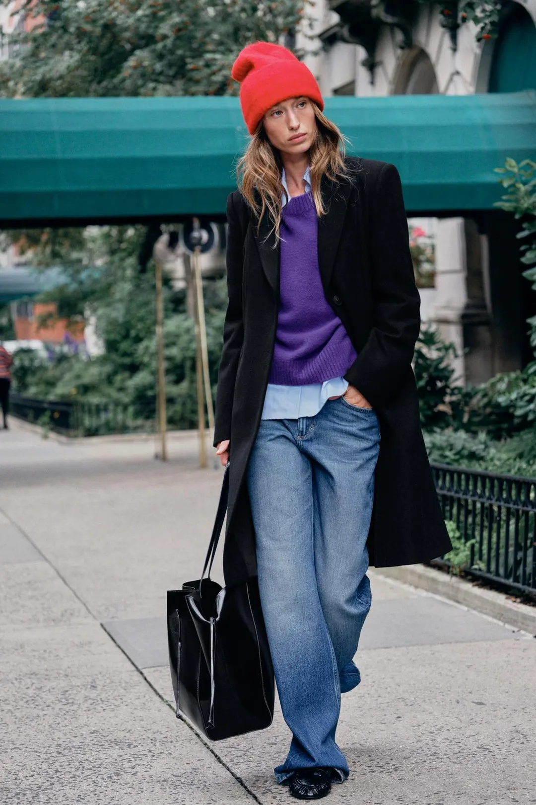 Пальто с мягкими подплечниками, Zara