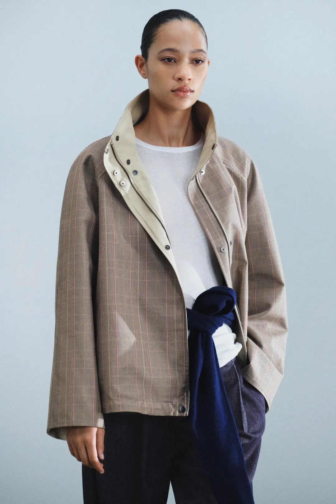 Укороченная двусторонняя куртка ZW Collection, Zara