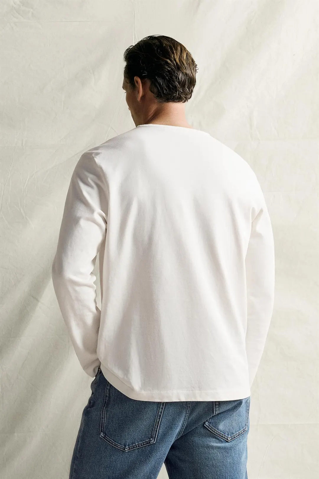 Футболка SUPIMA® с длинными рукавами, Zara