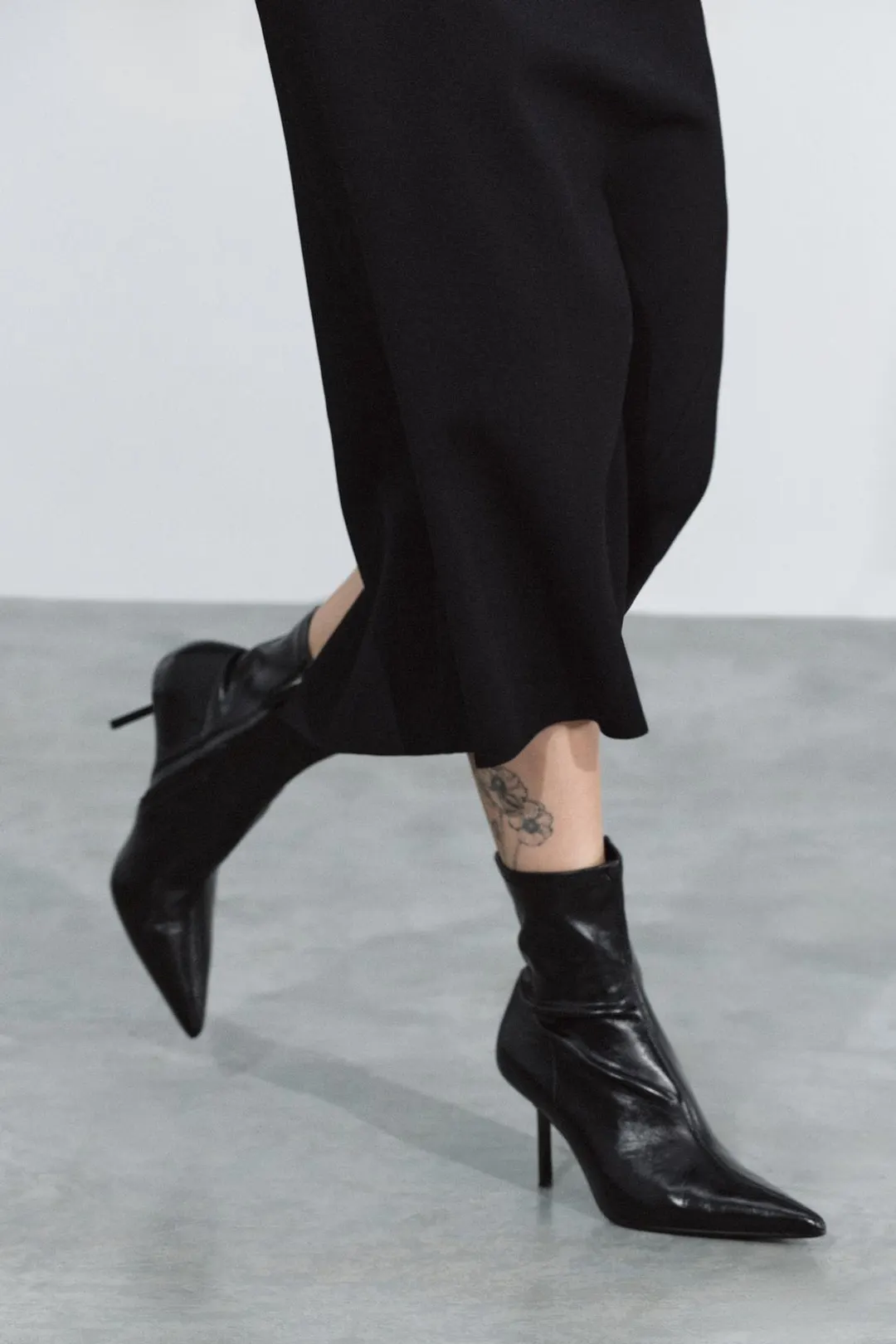 Ботильоны на каблуке, Zara