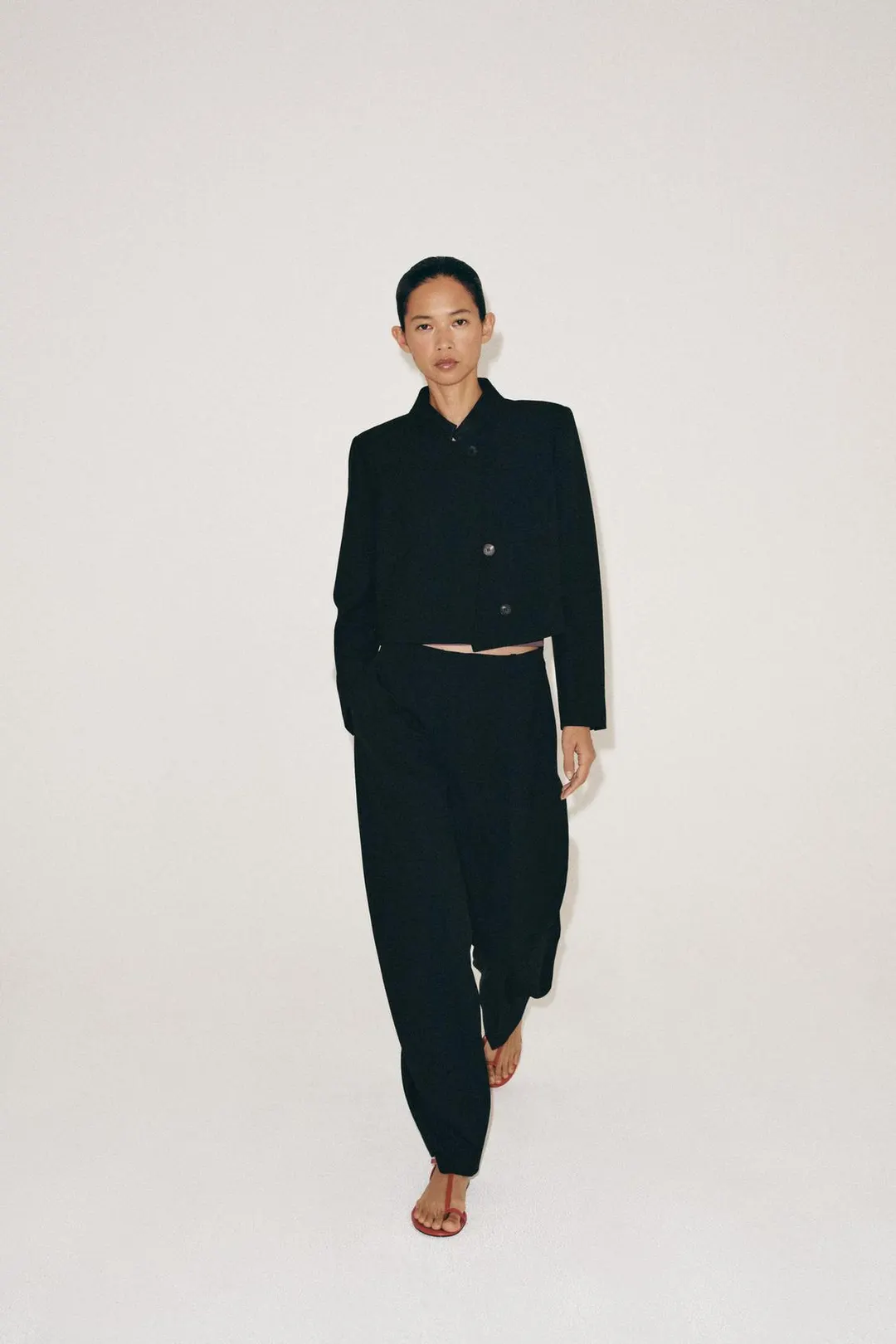 Укороченный блейзер ZW Collection, Zara
