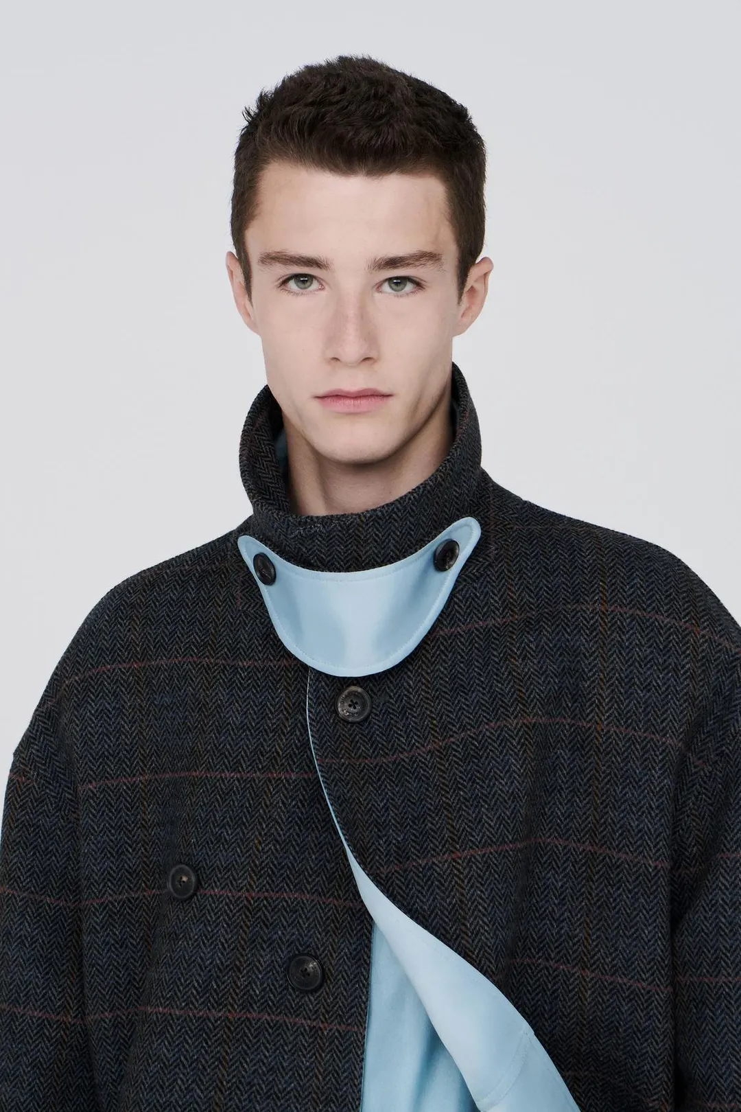 Пальто двустороннее контрастное, Zara