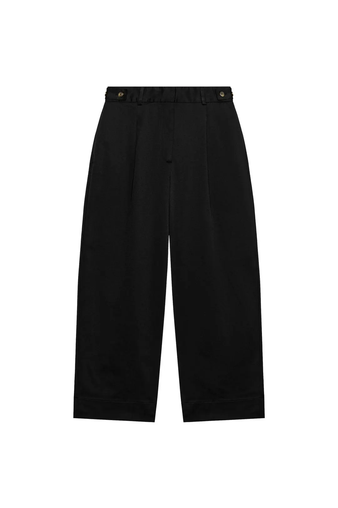 Брюки с хлястиками на поясе, Zara