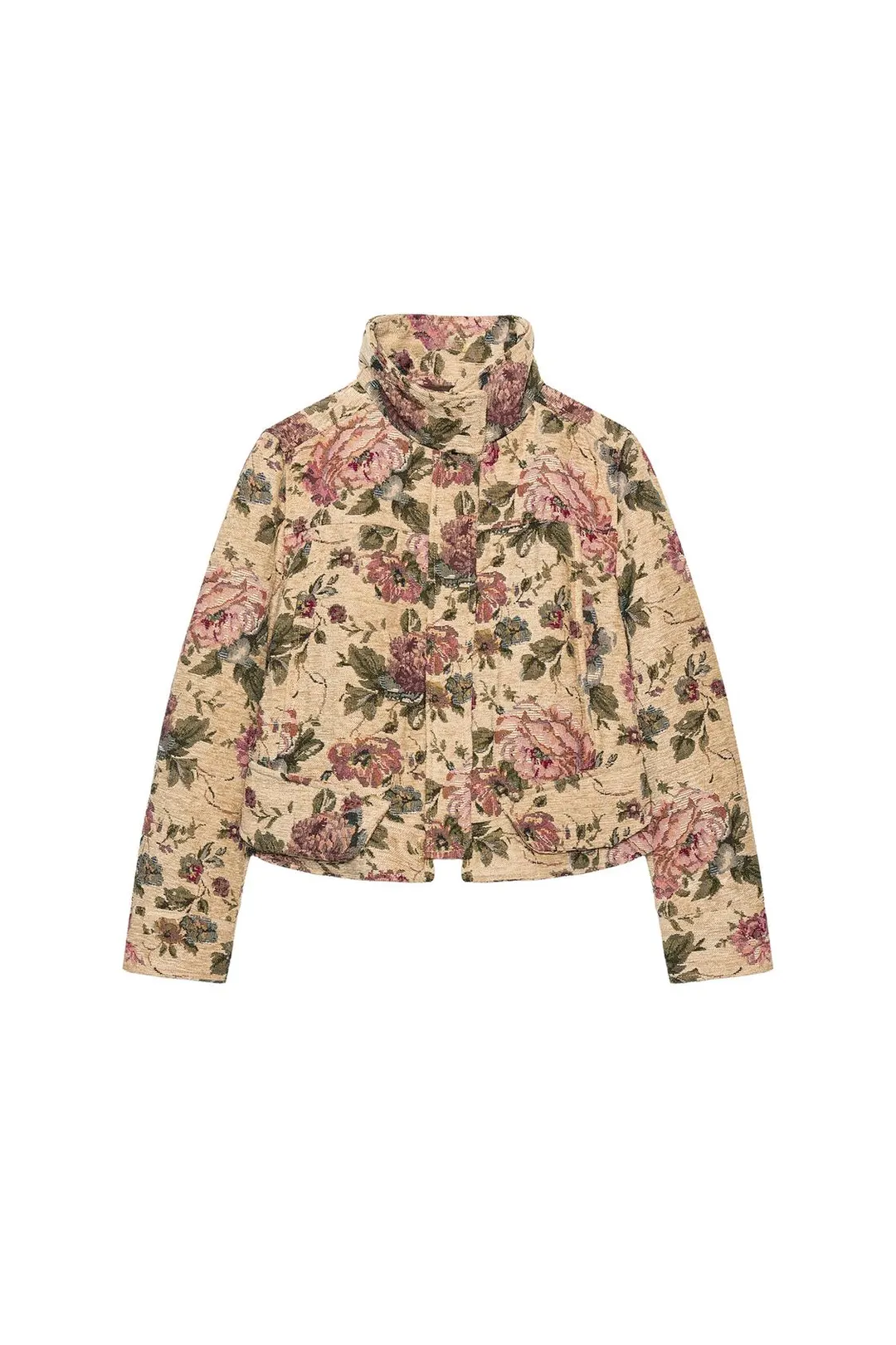 Куртка с цветочным принтом ZW Collection, Zara