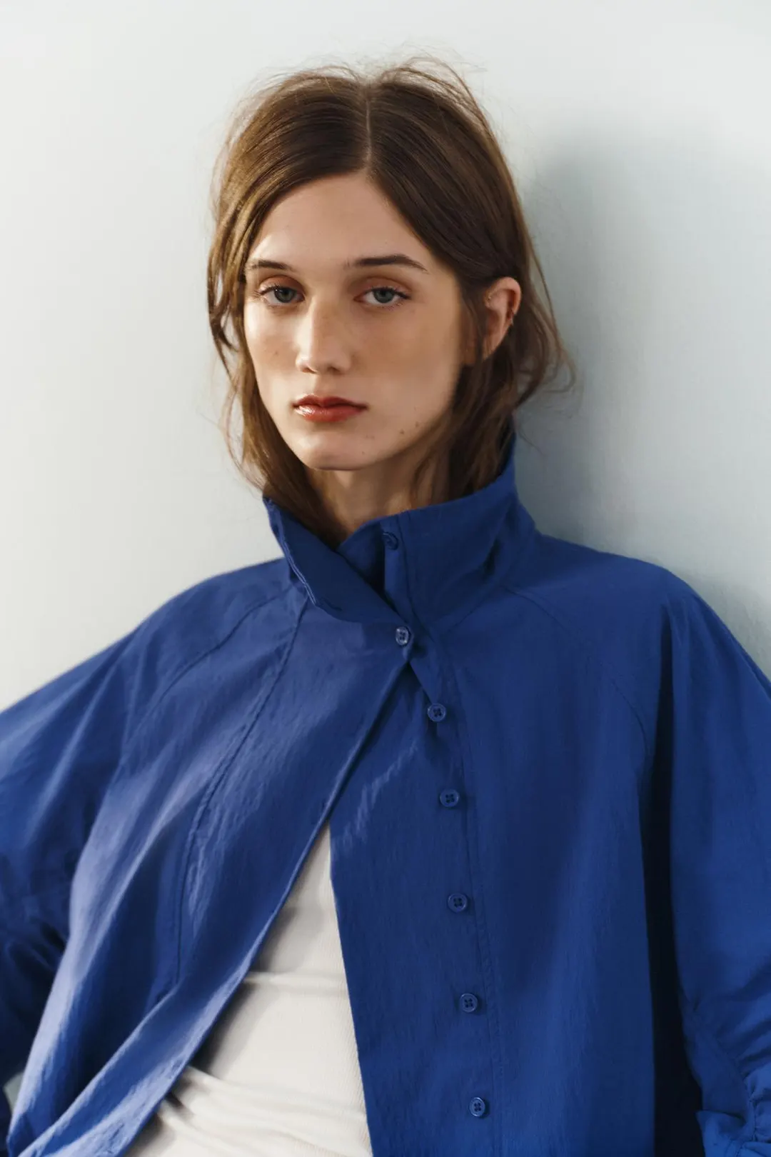 Куртка из технологичной ткани на пуговицах, Zara