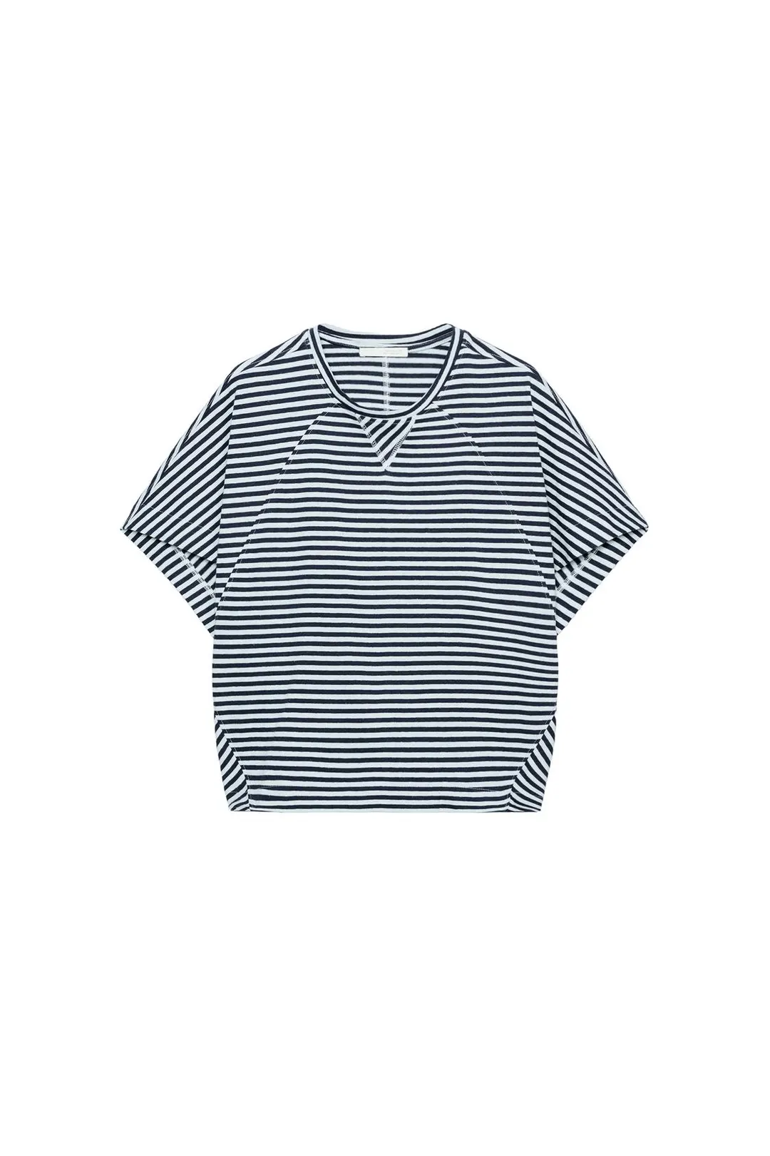 Футболка оверсайз в полоску, Zara