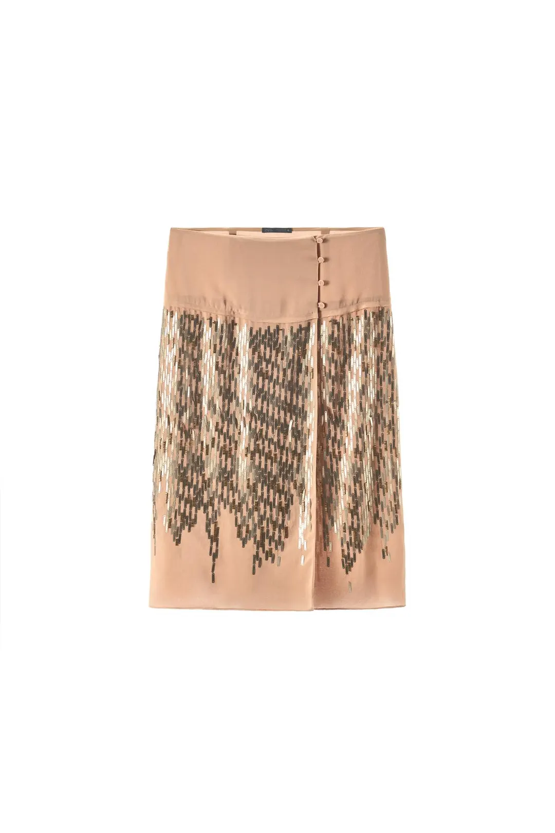 Юбка миди с пайетками, Zara