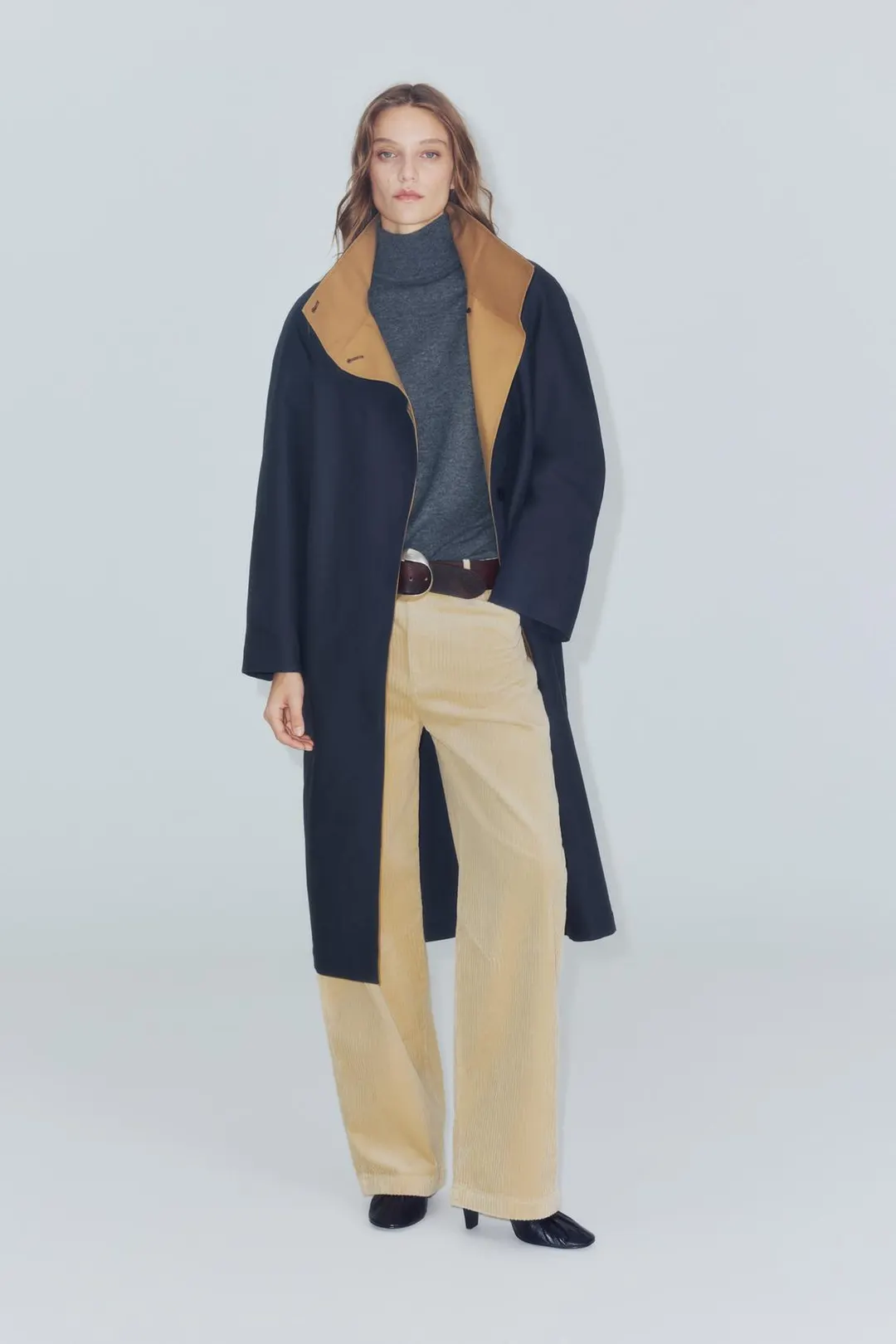Длинный тренч ZW Collection, Zara