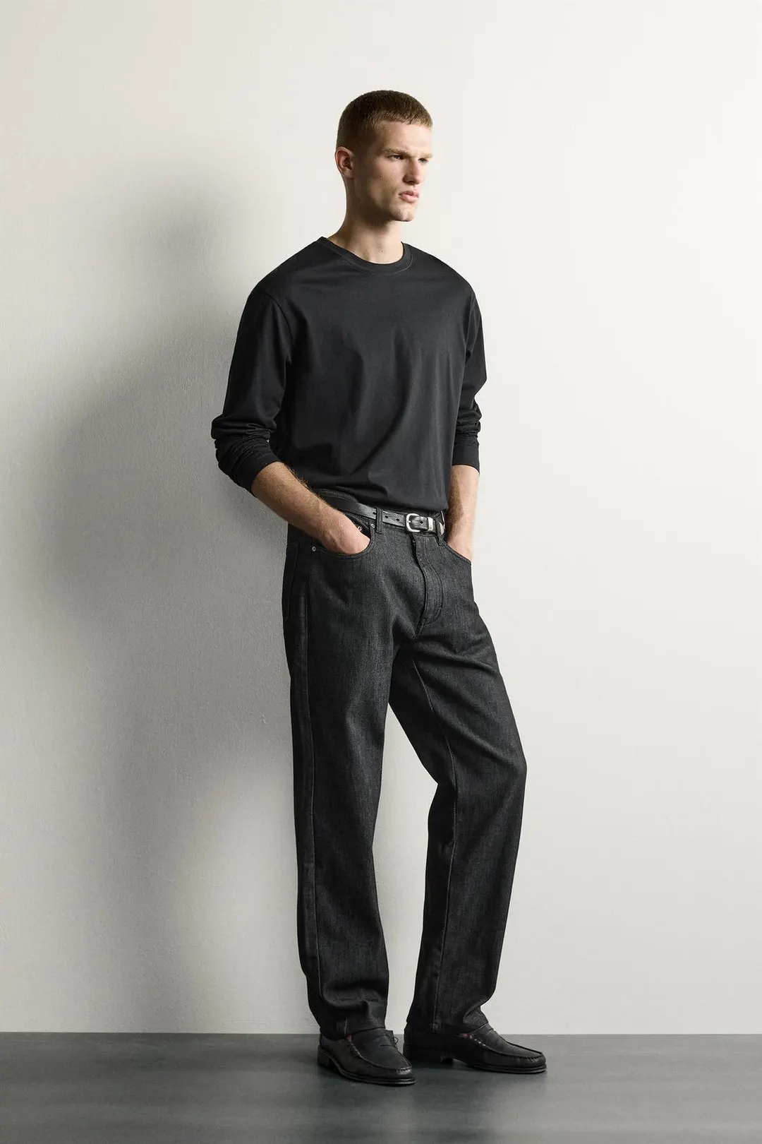 Утепленные джинсы прямого кроя, Zara