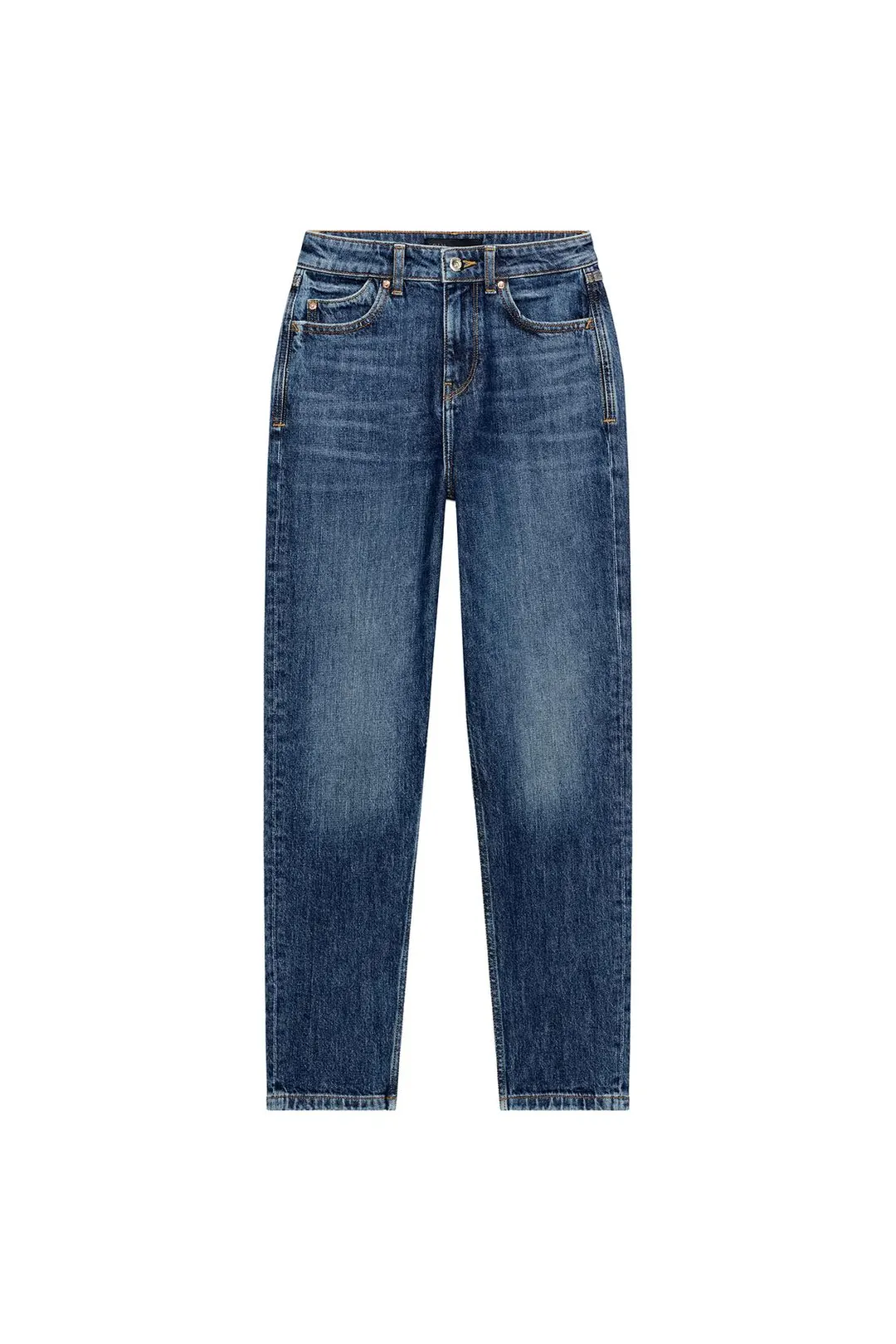 Джинсы mom fit с высокой посадкой Z1975, Zara
