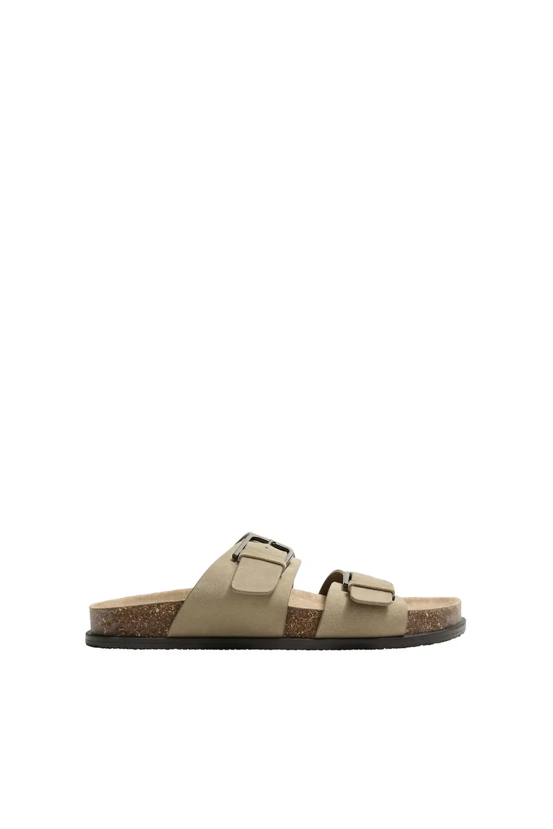 Сандалии из кожи с ремешками, Zara