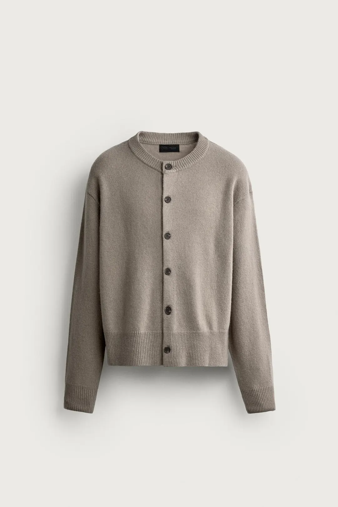 Кардиган свободного кроя из смесовой шерсти, Zara