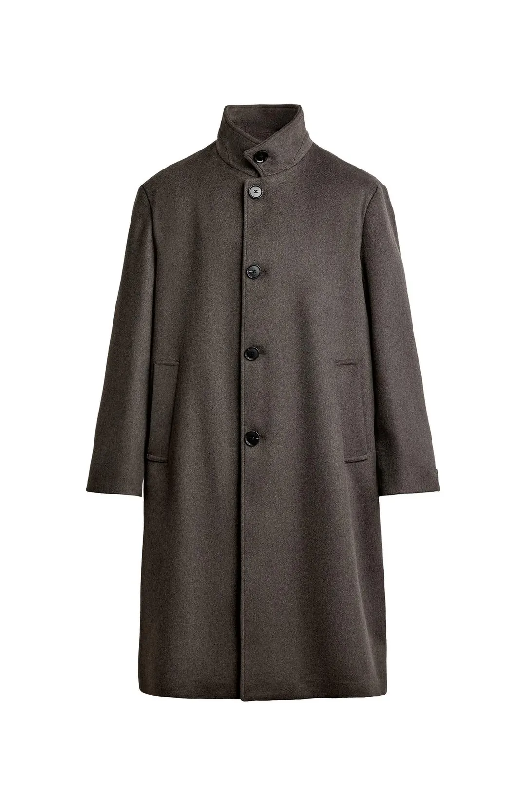 Пальто свободного кроя из смесовой шерсти, Zara