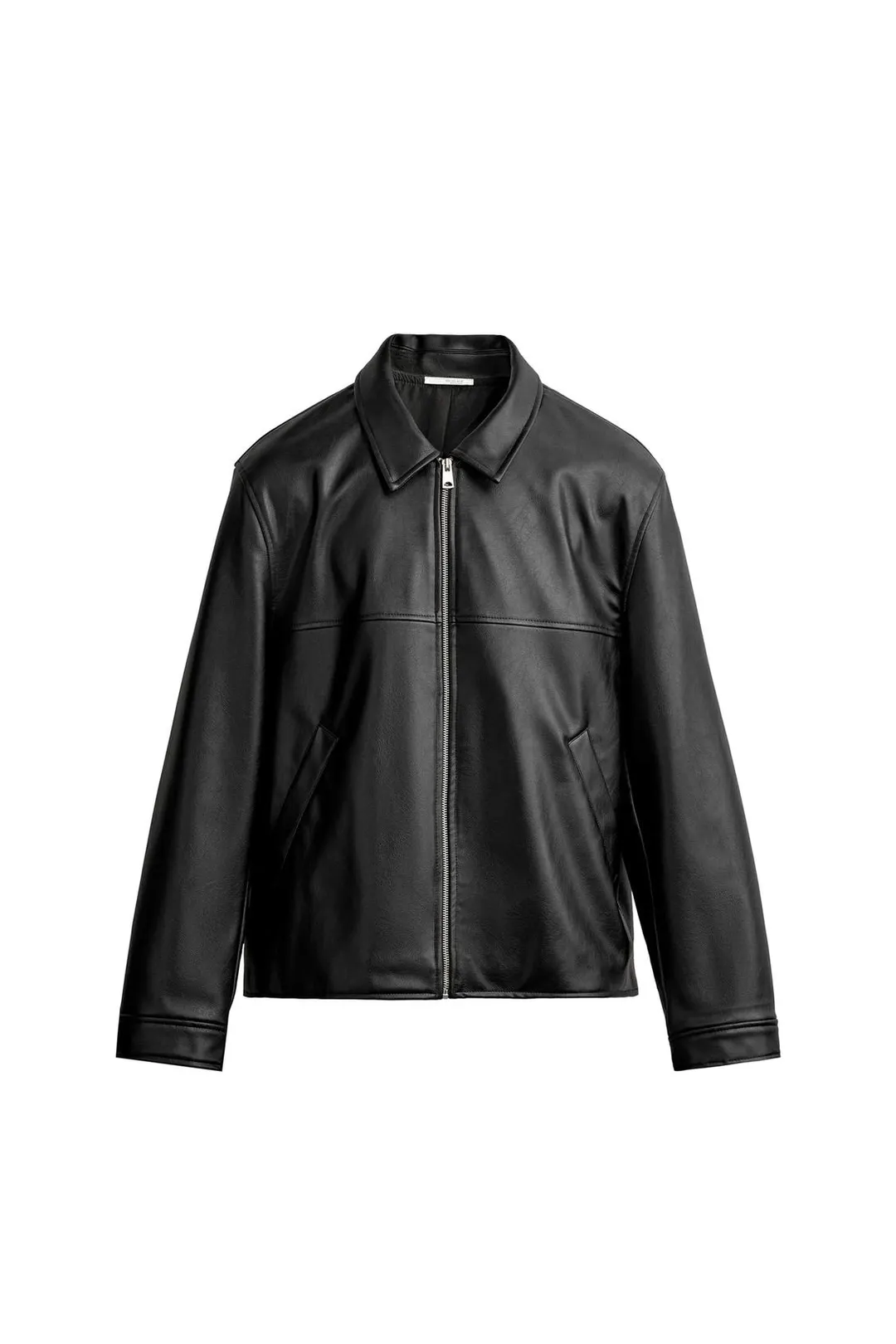 Куртка стандартного кроя под кожу, Zara