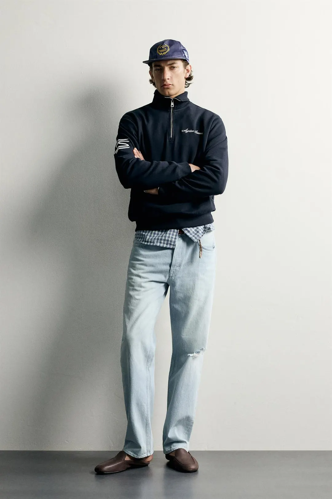 Свитшот на молнии до груди AYRTON SENNA © SENNA BRANDS, Zara