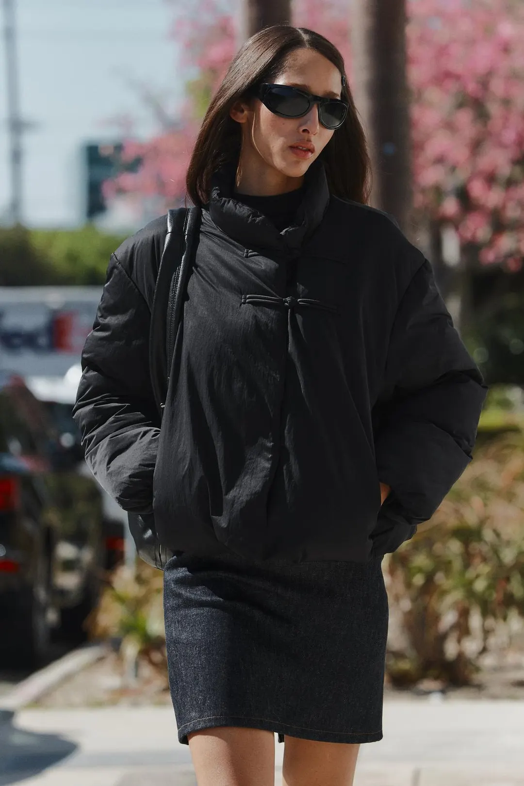 Короткий водоотталкивающий анорак с застежкой на клеванты, Zara
