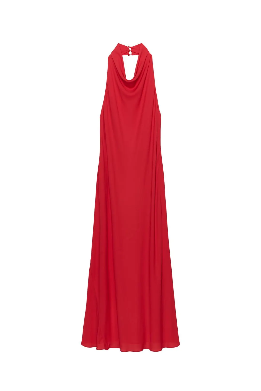 Платье с бретелью халтер ZW Collection, Zara