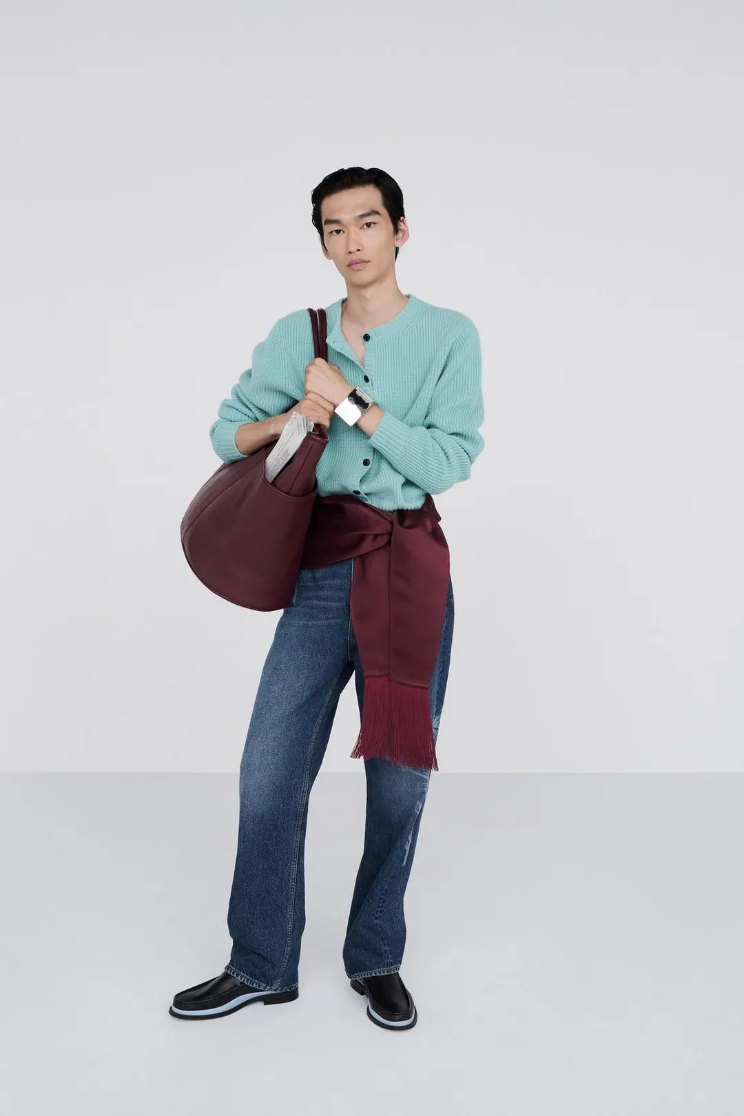 Кардиган укороченный из 100% кашемира, Zara