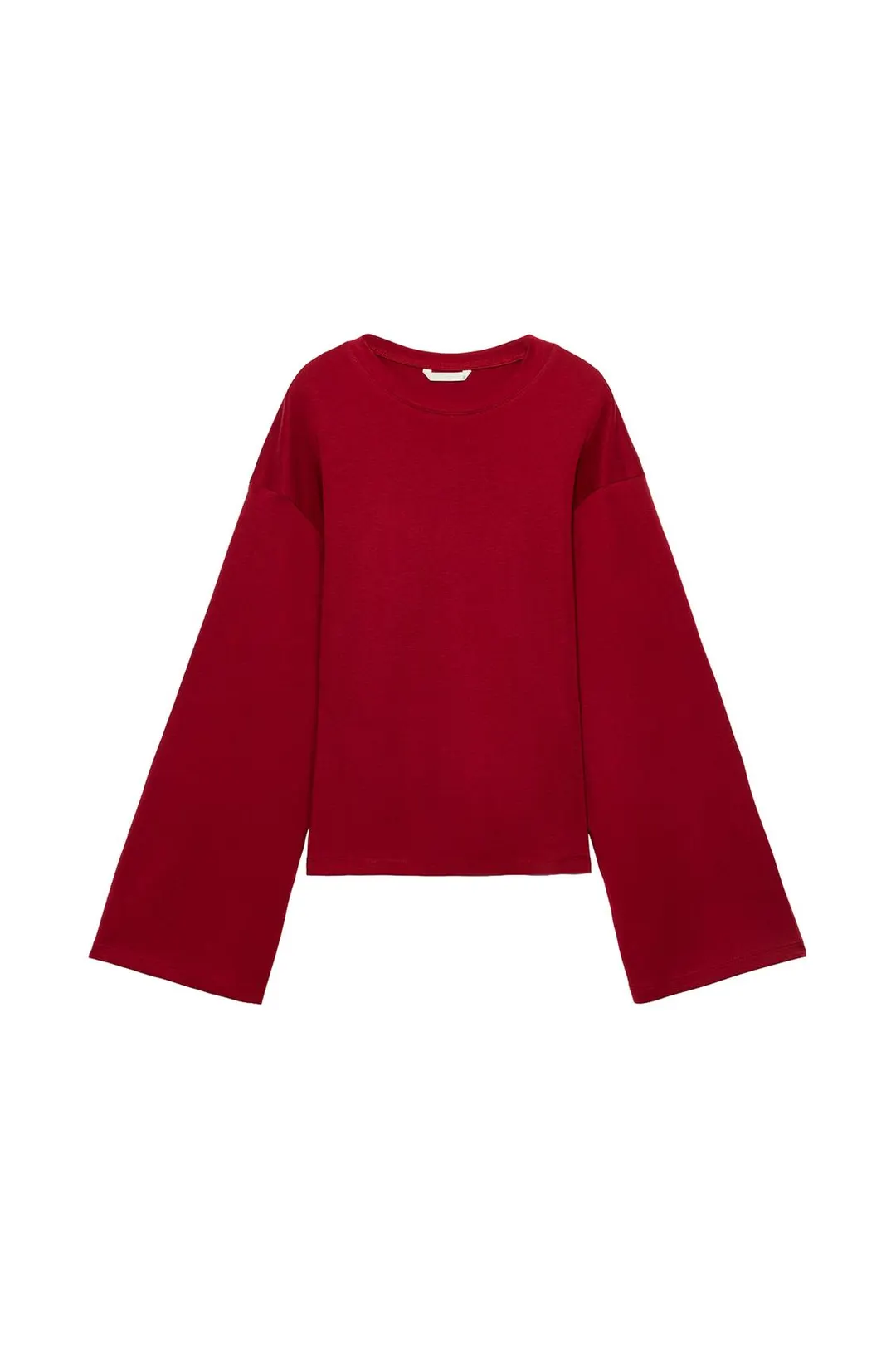 Футболка облегающего кроя из хлопка SUPIMA®, Zara