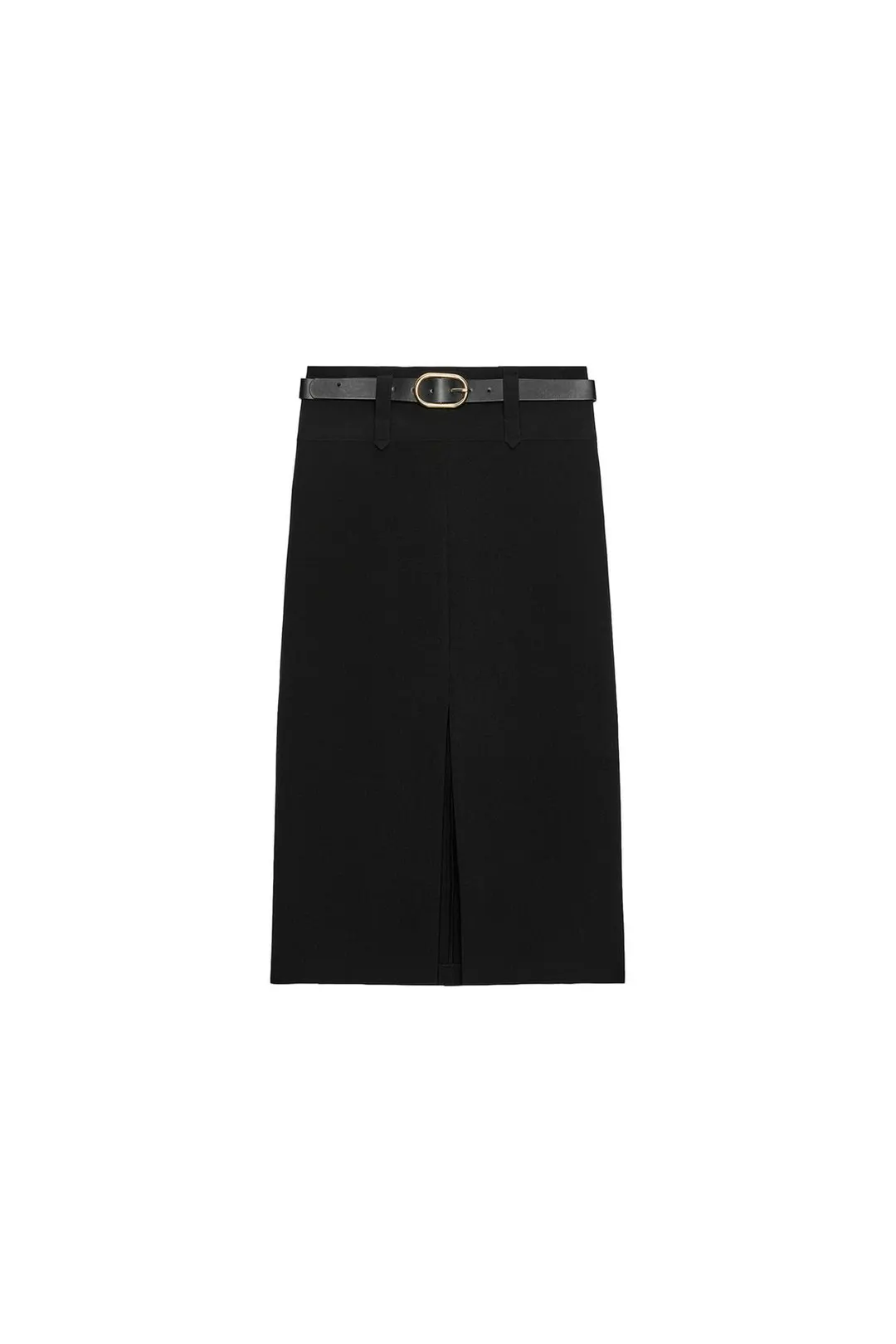 Юбка миди с поясом, Zara