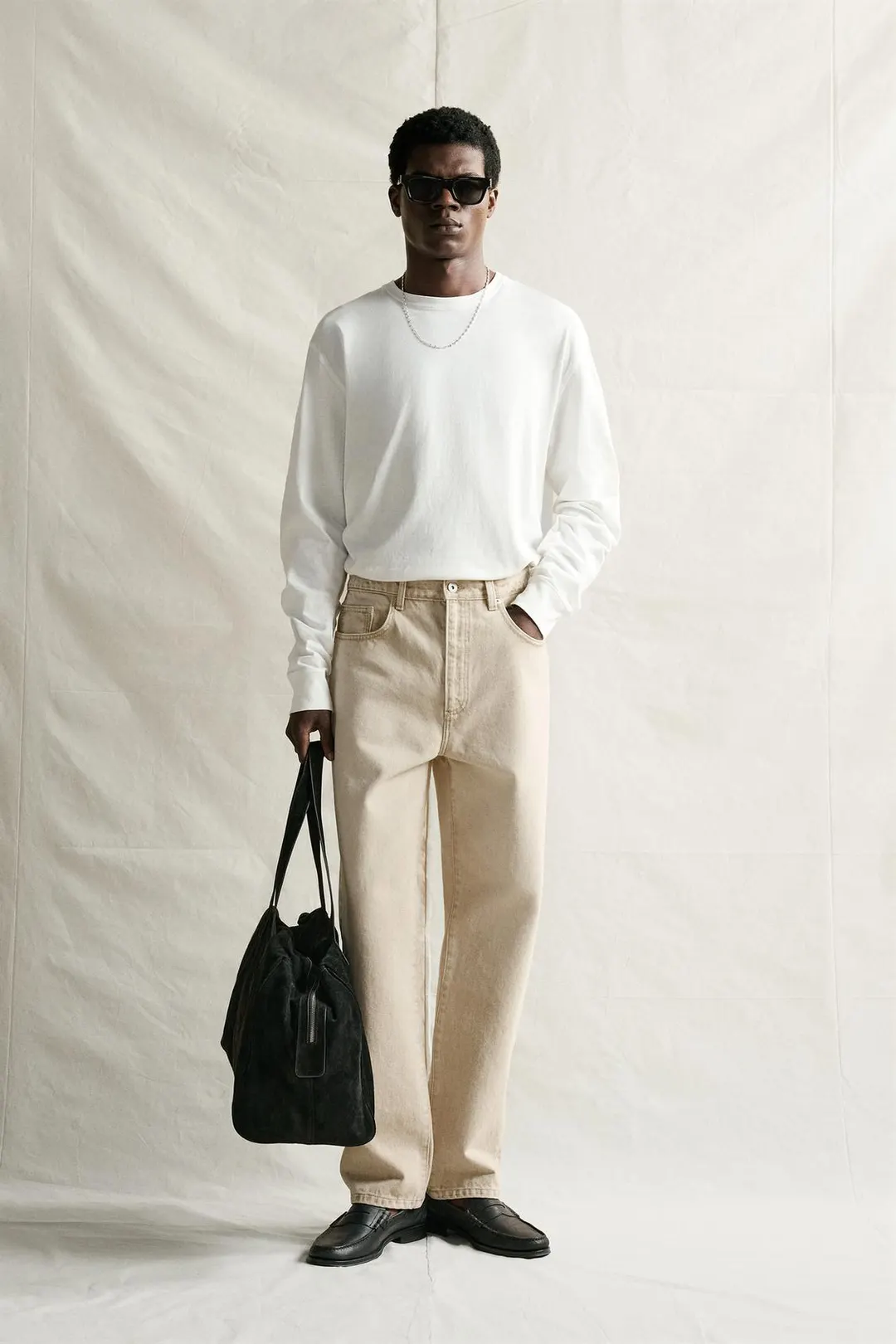 Джинсы прямого кроя до щиколотки, Zara