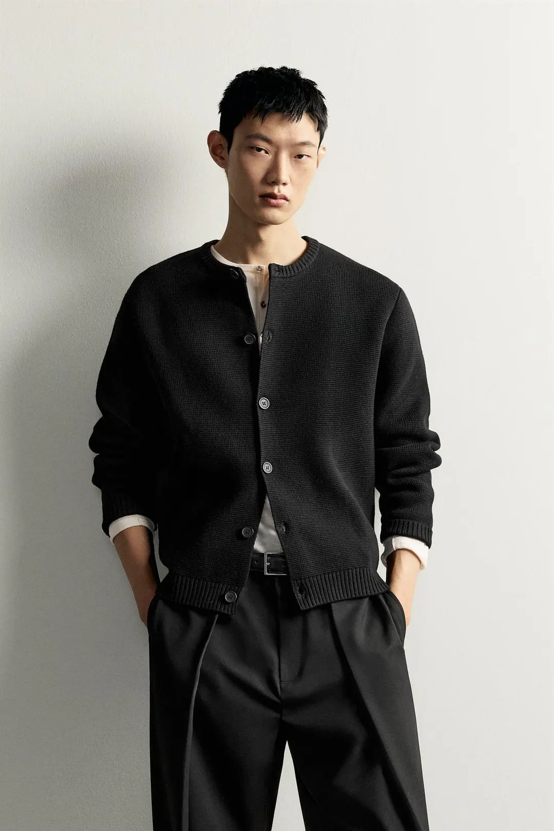 Кардиган прямого кроя, Zara