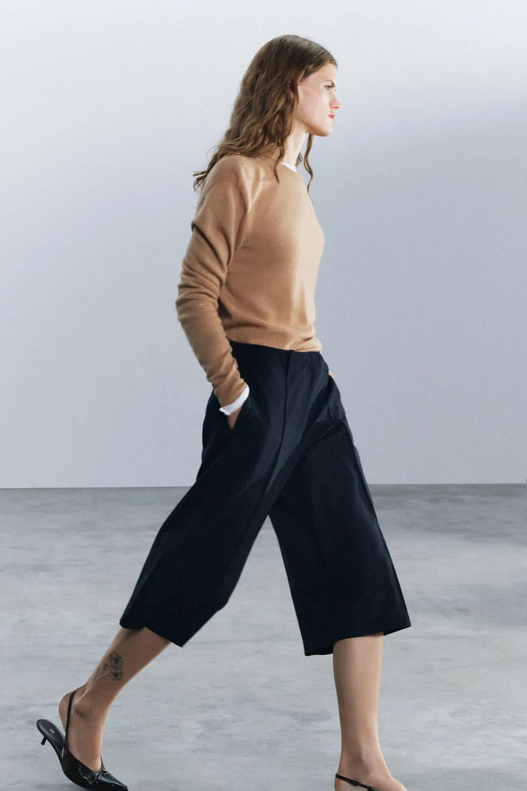 Костюмные бермуды ZW Collection, Zara
