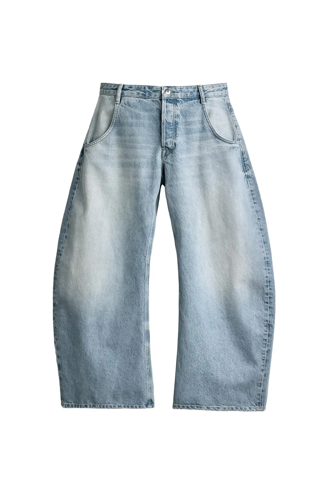 Джинсы свободного кроя barrel, Zara